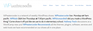 wpwatercooler: WordPress Podcast wpwatercooler: WordPress Podcast
