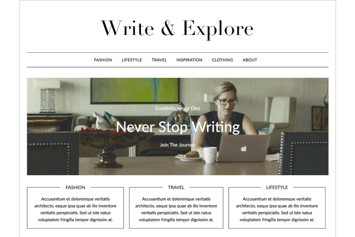 Minimalist WordPress Theme