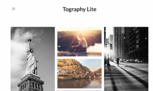 topography: Minimalist WordPress Theme
