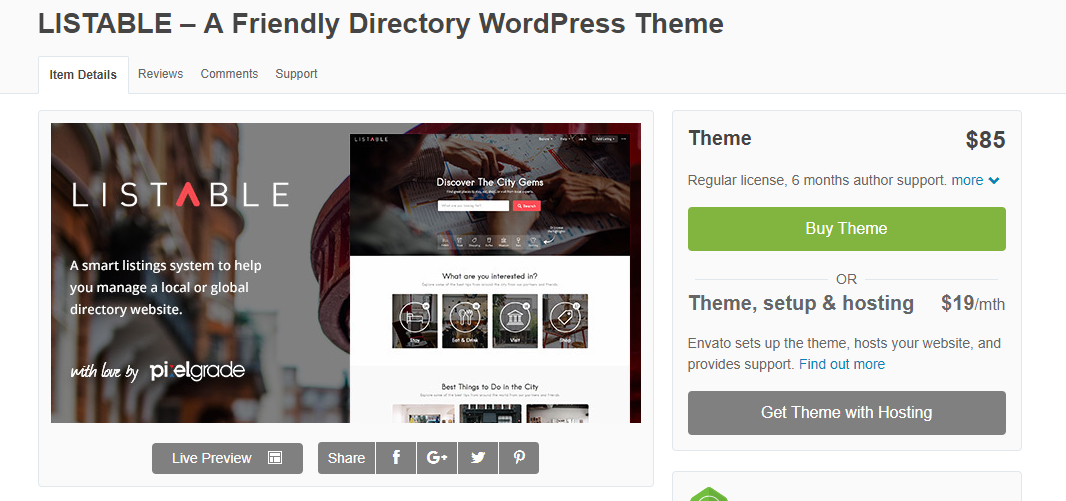 Top Directory Theme WordPress Directory Theme