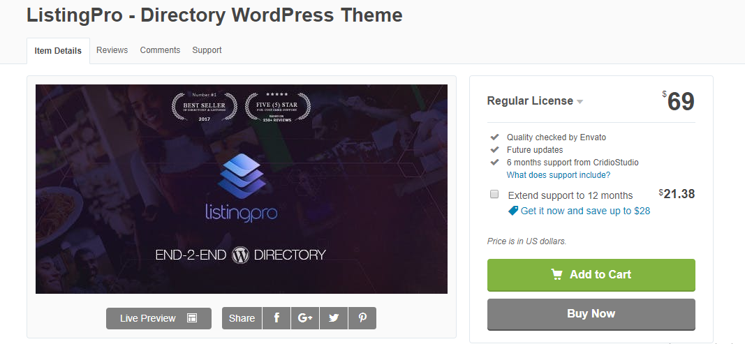 Top WordPress Directory Theme WordPress Directory Theme