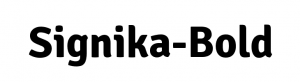 signika-font