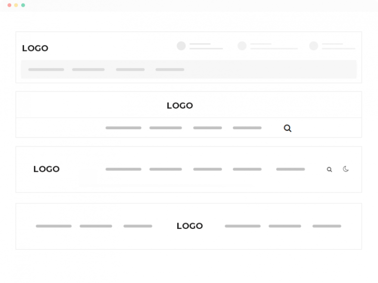 Header And Mega Menu Features