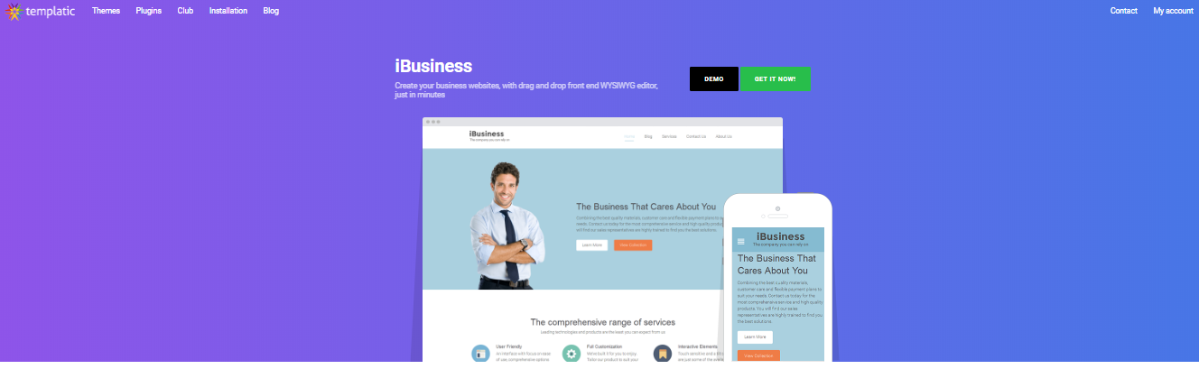 Insurance WordPress Themes of ibusiness Insurance WordPress Themes of ibusiness