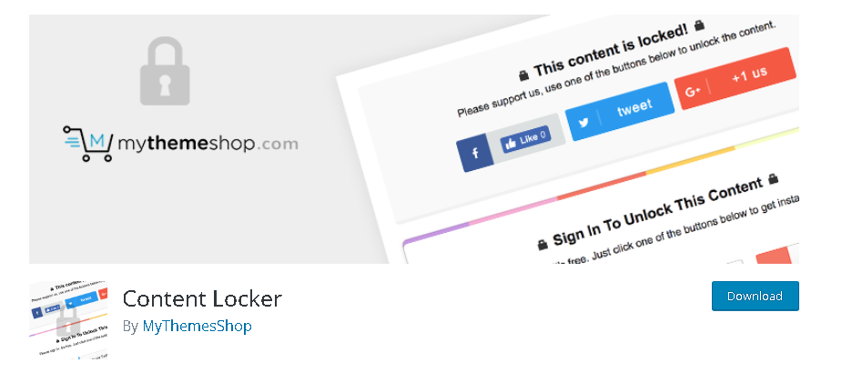 Best Content Locker WordPress Plugins Content Locker