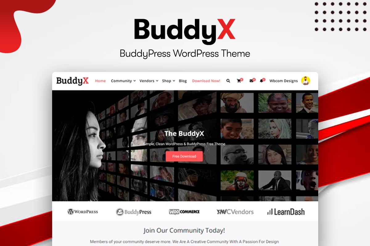 BuddyX Theme