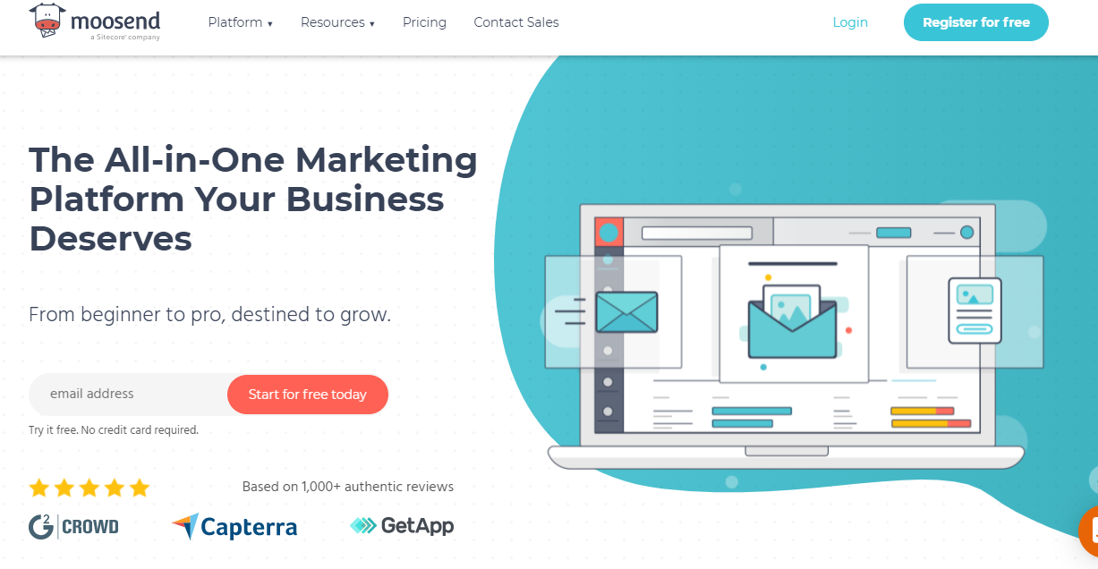 Moosend- Email Marketing Tools