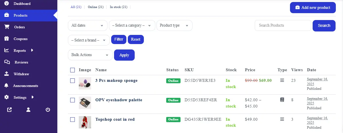 Marketplace vs Dokan plugin