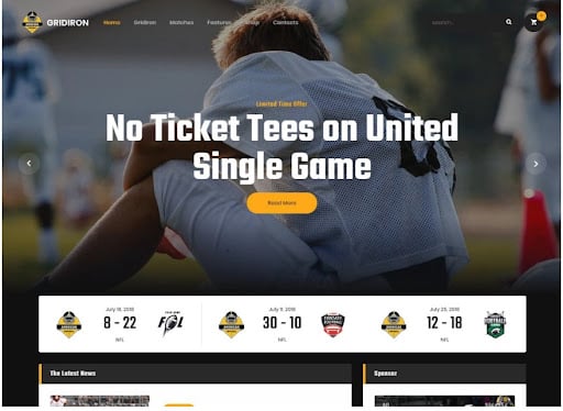 Football And Soccer WordPress Themes