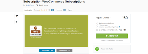 Best WooCommerce Subscription Plugins