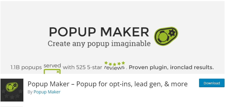 Popup maker