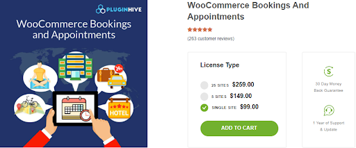 WooCommerce Bookings & Appointments