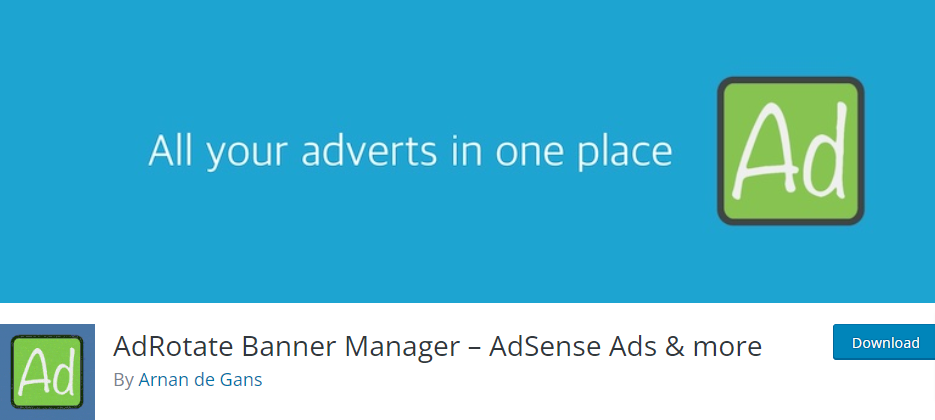 AdRotate- Google AdSense Plugin