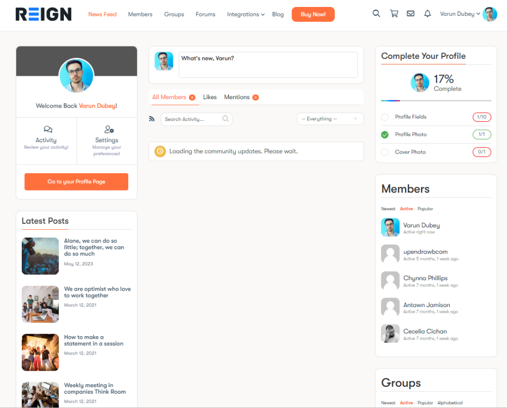 Community integration