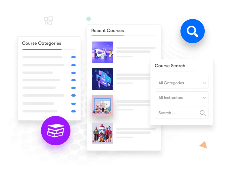 Courses Widgets