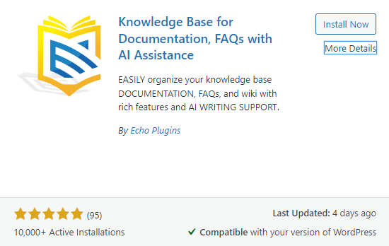 Echo Knowledge Base Plugin