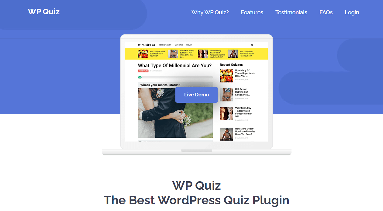 WP Quiz Plugin