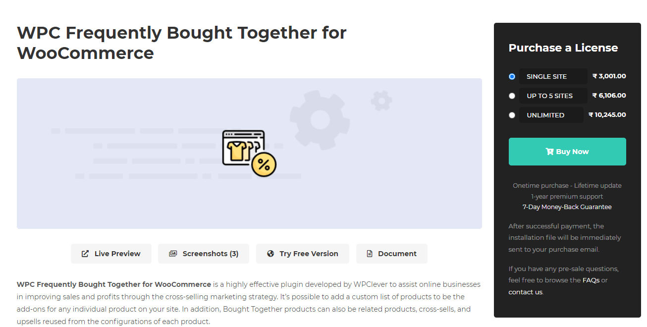WooCommerce plugin