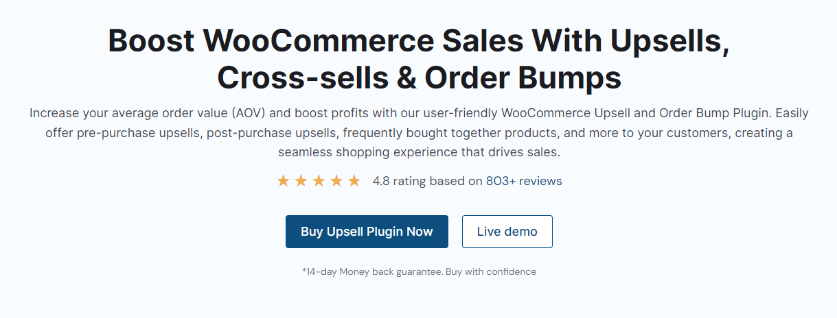 WooCommerce Upsell Plugin