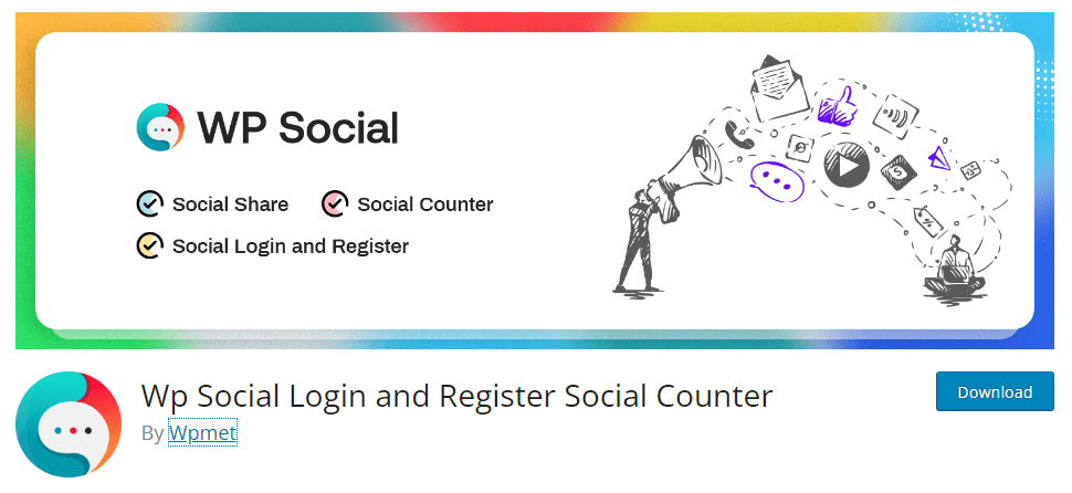 Wp Social Login and Register Social Counter
