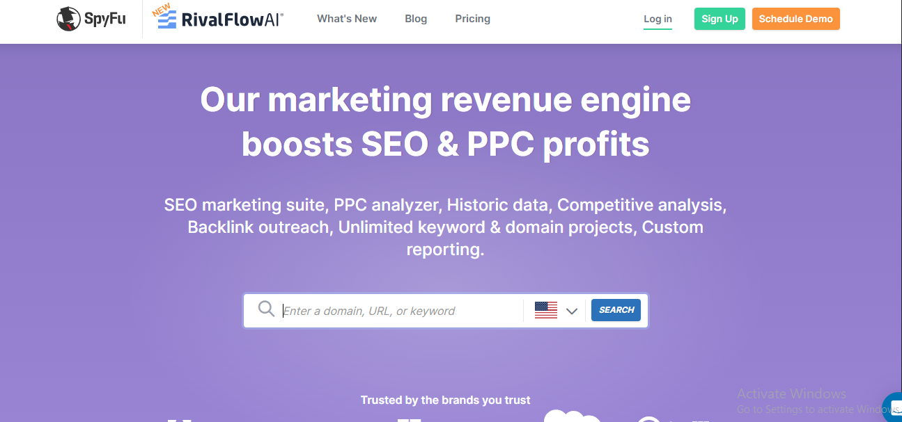 SpyFu- Best affordable seo tools