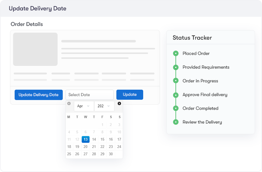Adjustable Delivery Timeframes