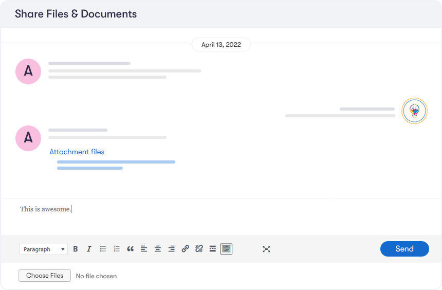 Document and File Sharing