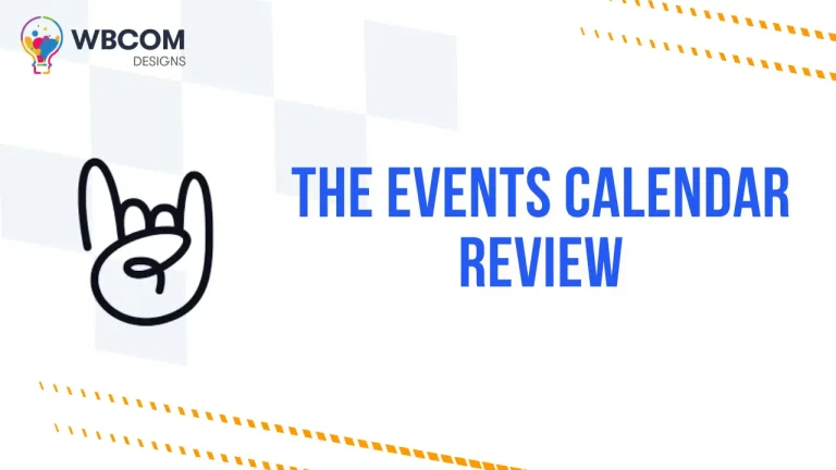 The Events Calendar Review