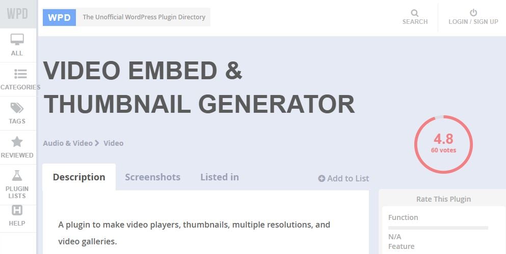 WordPress Plugins for YouTube