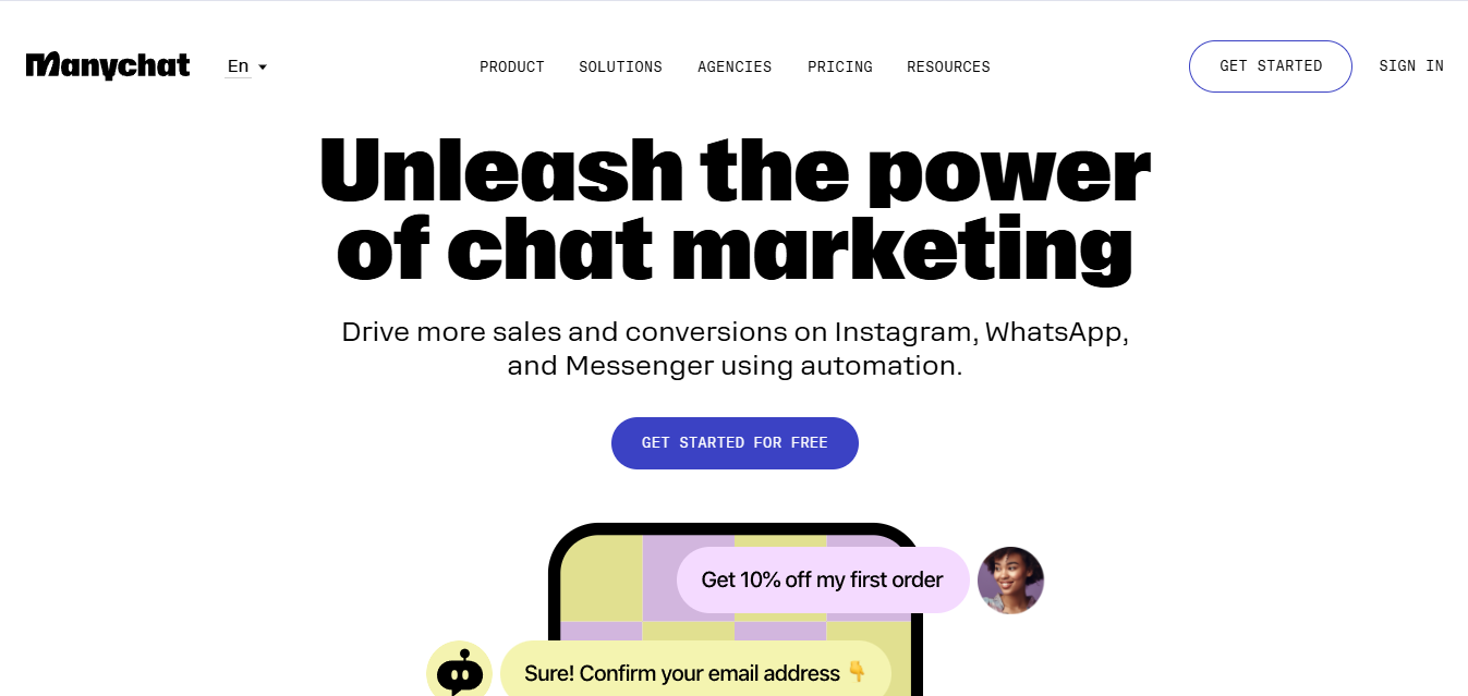 ManyChat- Chatbot Integration Plugins