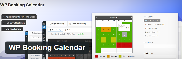 booking calendar