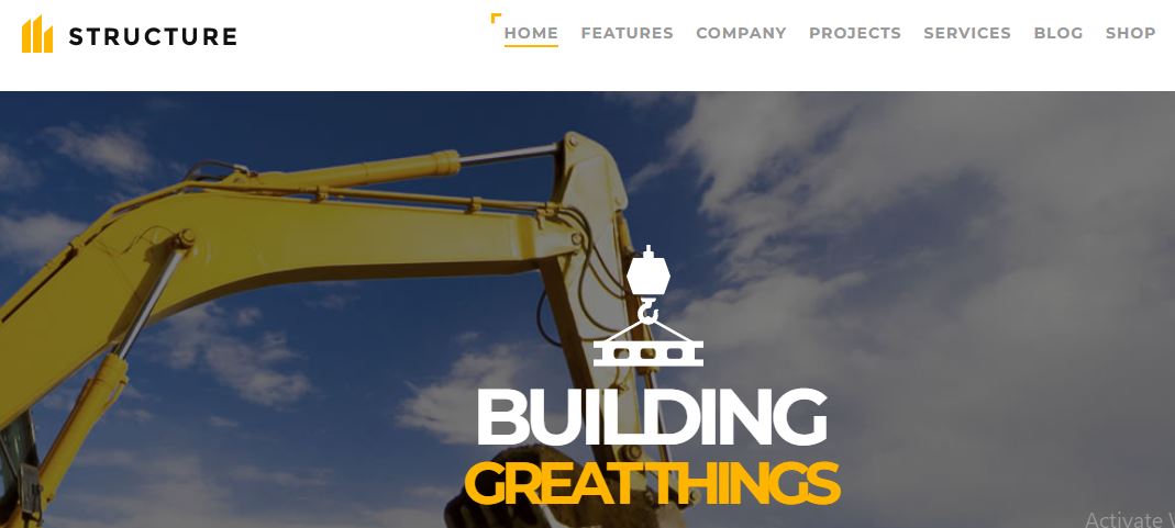 WordPress Themes for Construction Companies