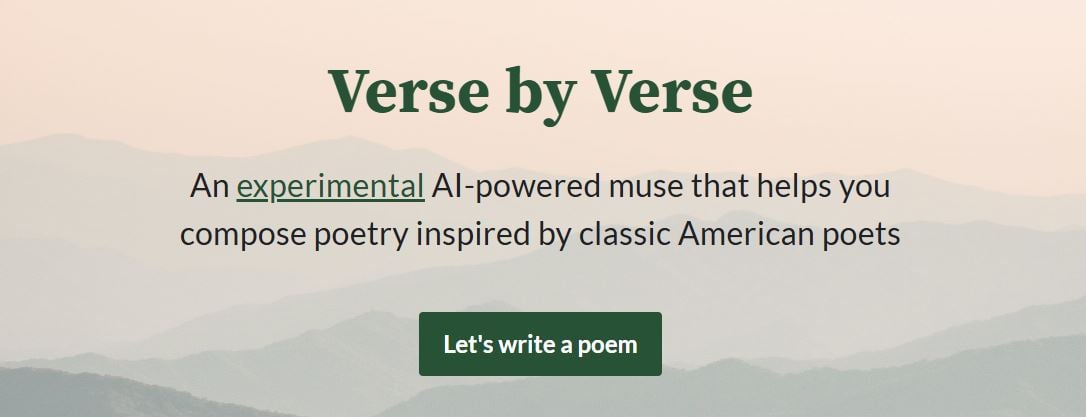 AI Tools for Poetry Writing