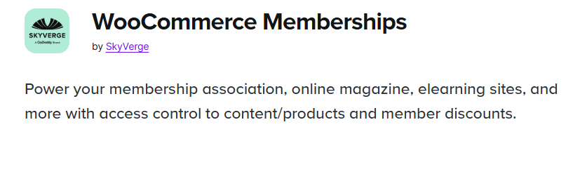woocommerce membership