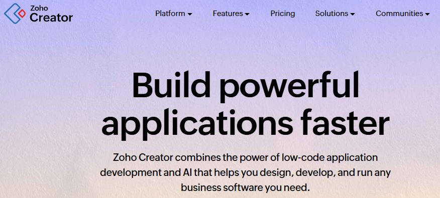 Low-Code Platforms to Build Next-Gen Apps