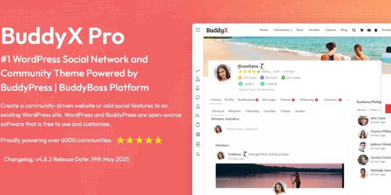 BuddyX- Emergency Services Website themes