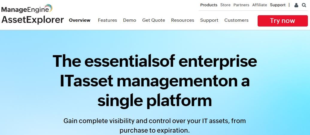 Software for IT Asset Management