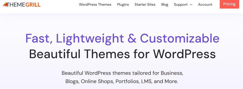 WordPress Theme for Food Blogs
