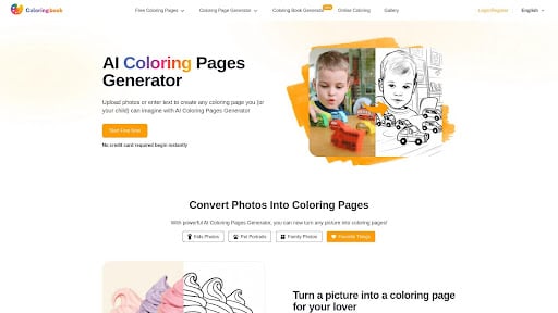 ColoringBook AI