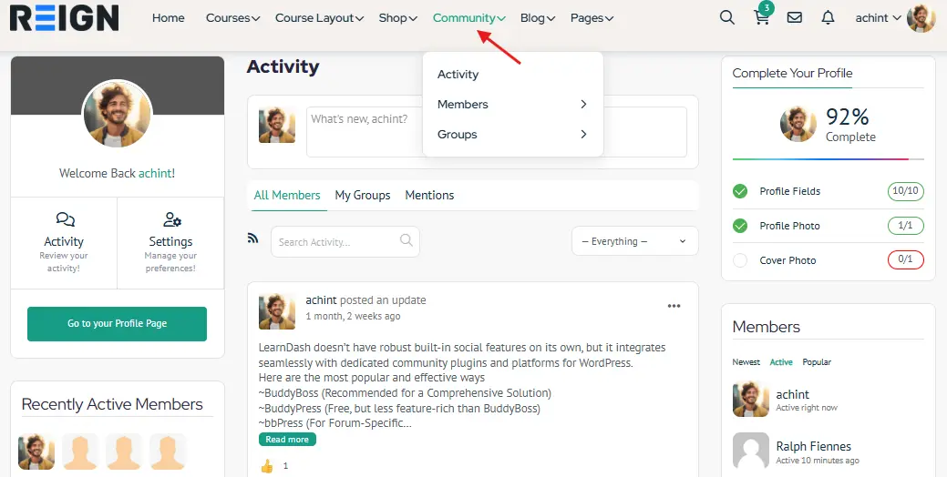 Community Integration