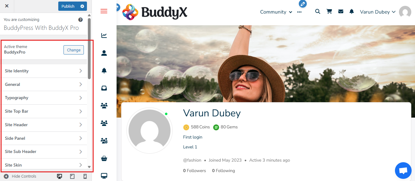 BuddyX Pro’s Customization Options