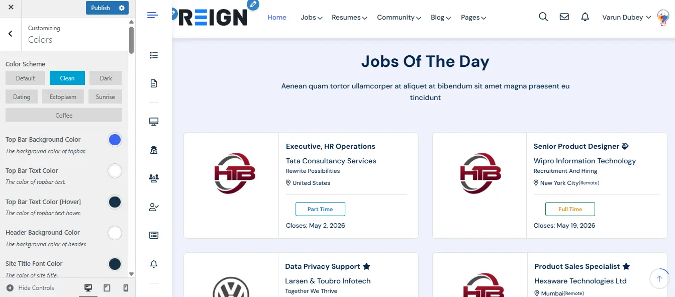 Customize Your Career Hub with Reign