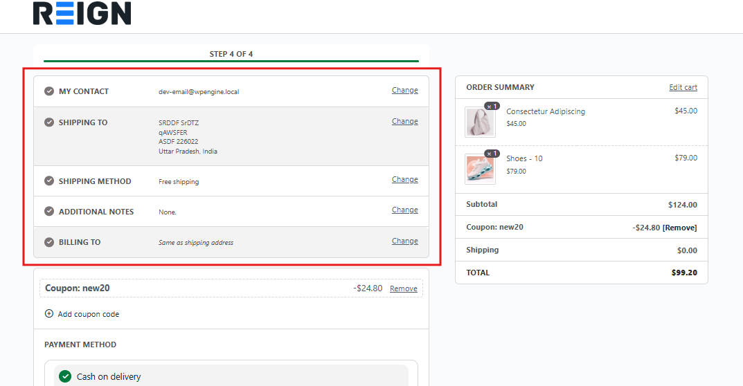 Shopify-Style Multi-Step Checkout in WooCommerce