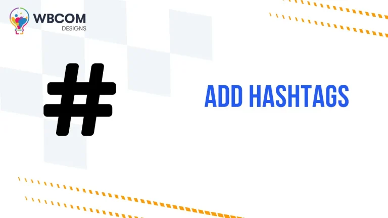 Add Hashtags