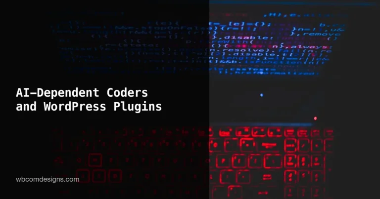 AI coding and WordPress plugin development