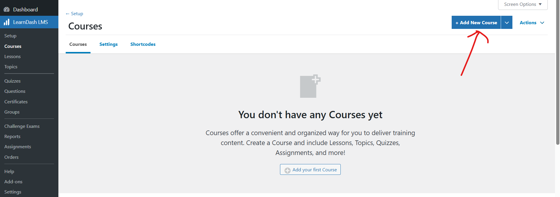 Add New Course- Sell Online Courses