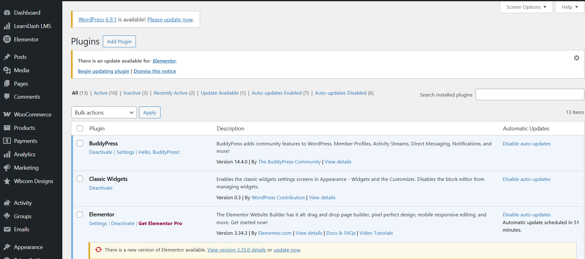 Install and Set Up BuddyPress