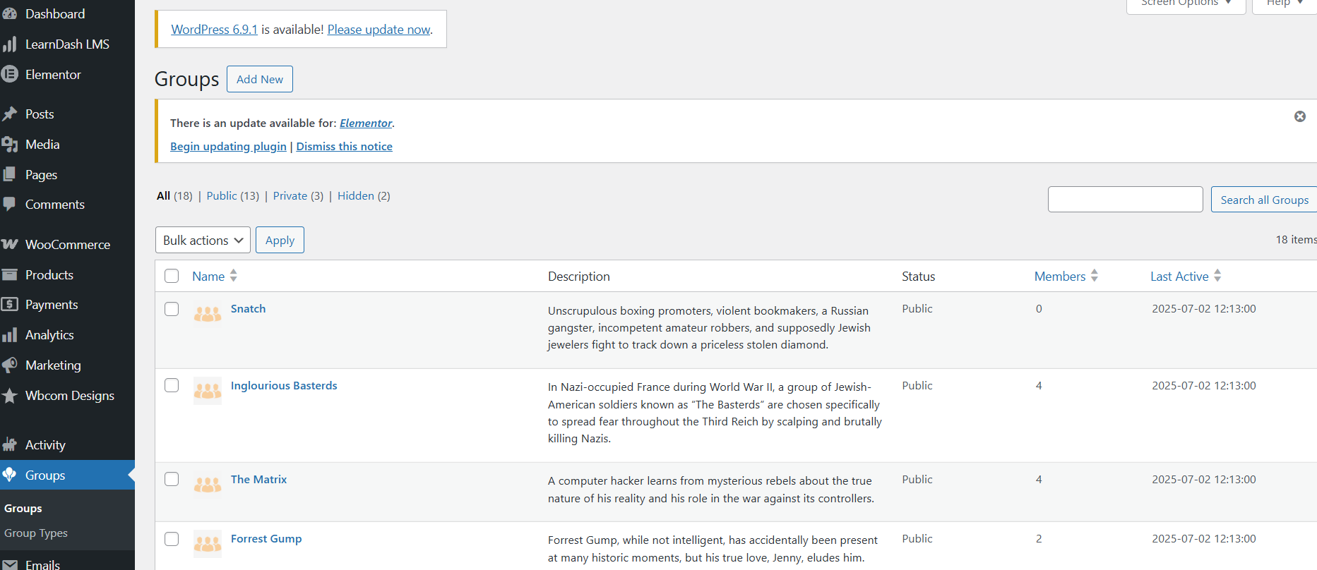 Groups- Sell Online Courses