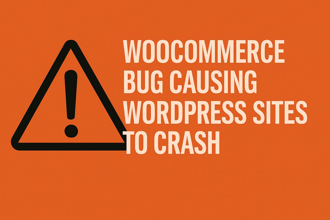 WooCommerce Bug Causing