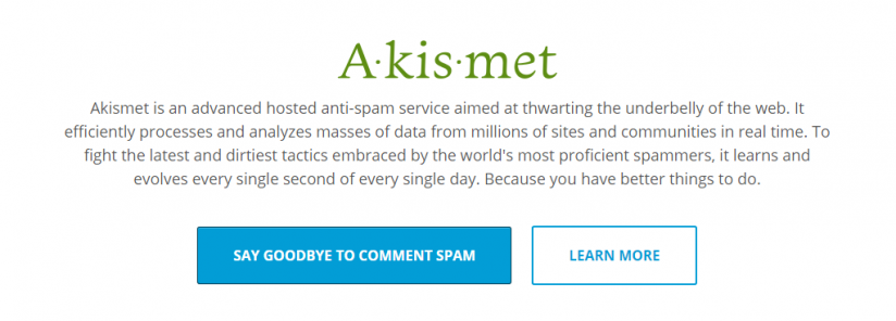 Akismet : anti-spam plugin